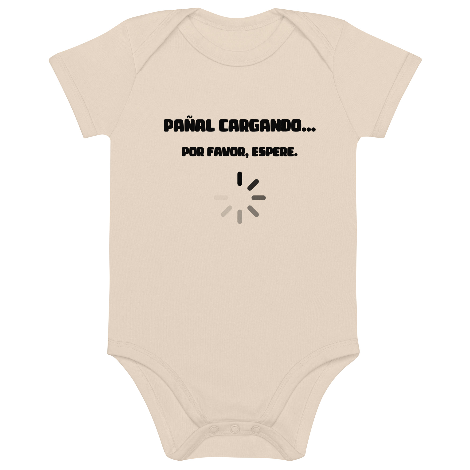 Body Bebé Gracioso: "Pañal cargando" - Imagen 4