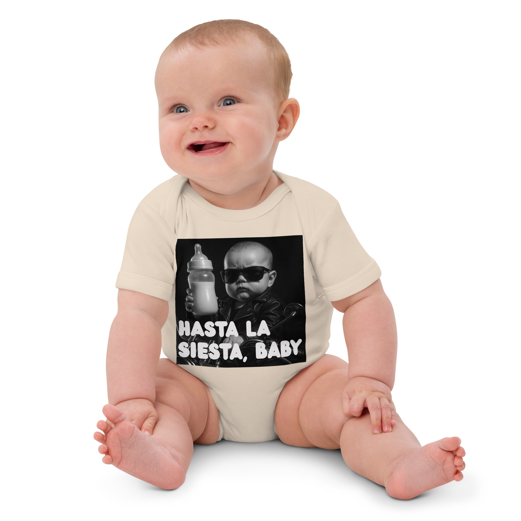 Body Bebé Gracioso: "Hasta la siesta, baby" - Imagen 2