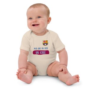 Body Bebé Barça: "Más que un bebé, un culé"