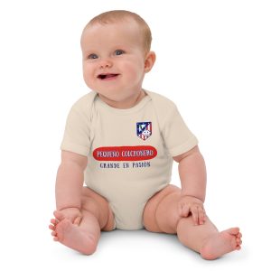 Body Bebé Atlético de Madrid: "Pequeño colchonero, grande en pasión"