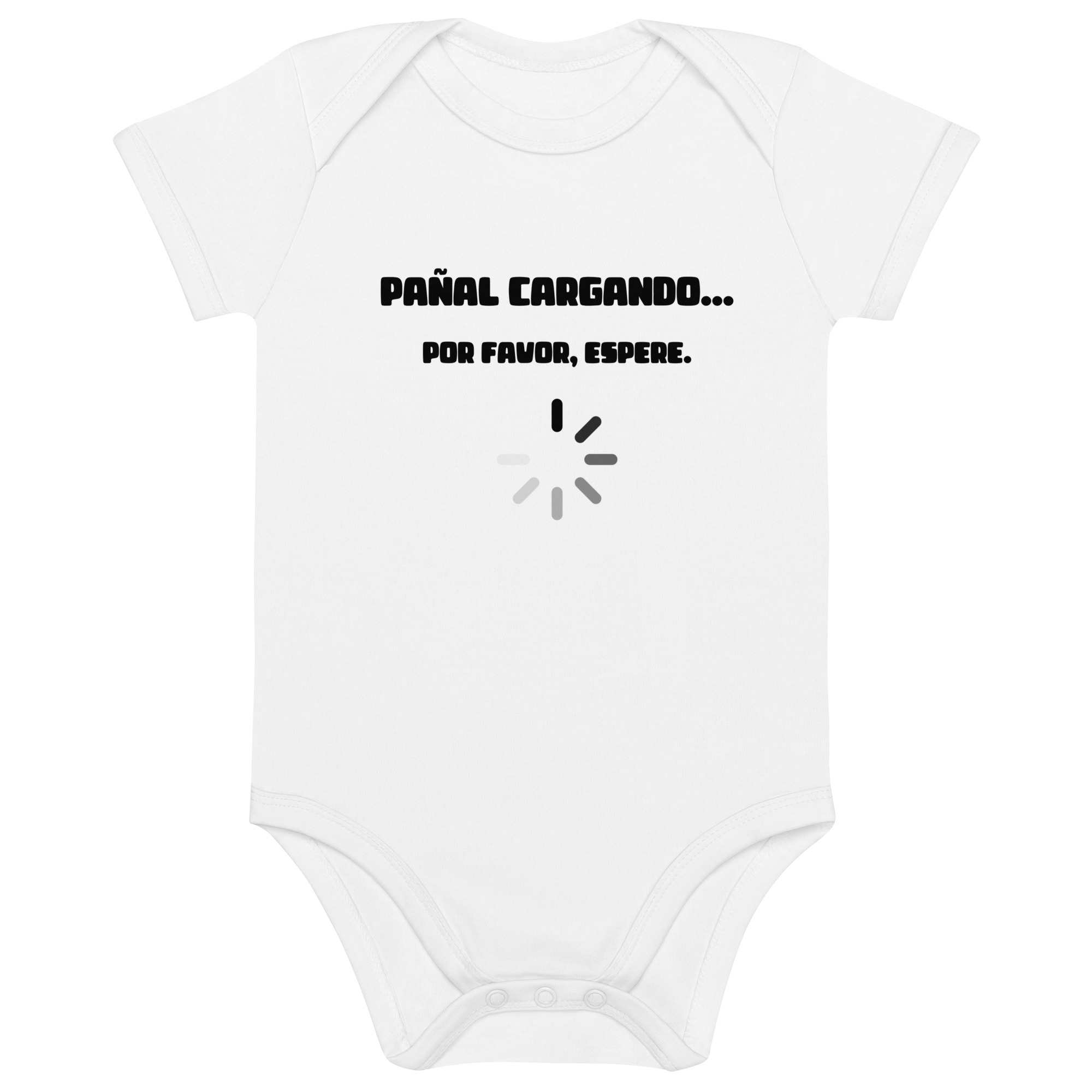 Body Bebé Gracioso: "Pañal cargando"