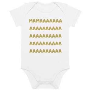 Body Bebé Gracioso: "Mamá"