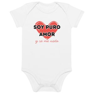 Body Bebé Gracioso: "Soy puro amor"