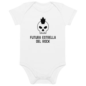 Body Bebé Gracioso: "Futura estrella del rock"