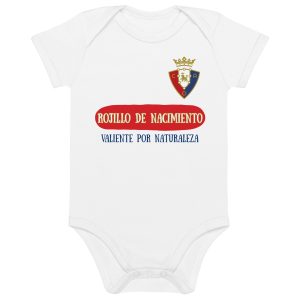 Body Bebé Osasuna: "Rojillo de nacimiento"